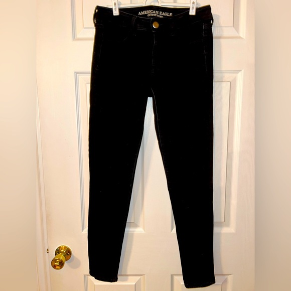 American Eagle Black Jeggings - Picture 2 of 2